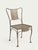 Woodard attributed wrought iron patio dining set. Beautiful and unique set has gracefully stood the test of time. Owned by...