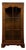 20th Century Burr Walnut Collector's Display Cabinet For Sale