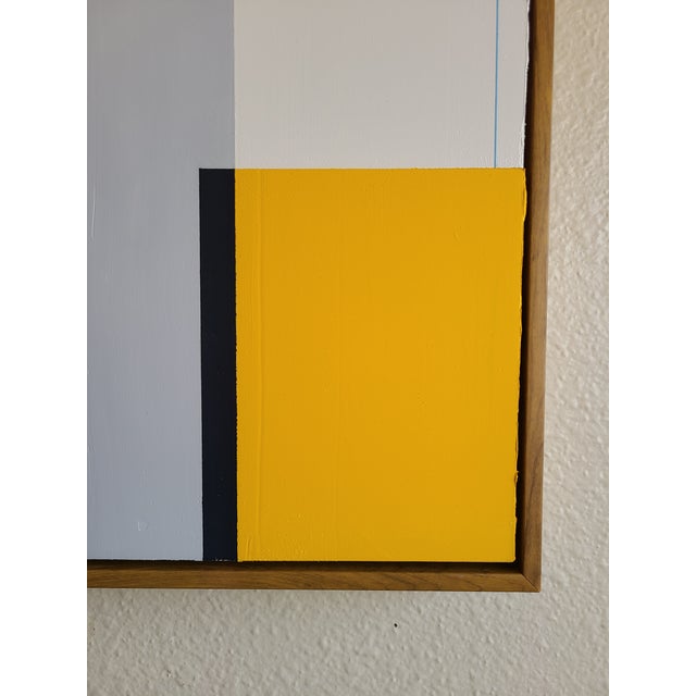 2020s "Ode to John" Contemporary Modernist Oil Painting by Justin N. Kim For Sale - Image 5 of 5