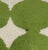 A highly decorative piece! Charming little rug with a period-typical pattern in off-white and green, with vibrant, bright...