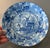 Antique Early 19th Century English Staffordshire Pearlware Blue & White Transferware Serving Dish With Deer in a Parkland For Sale In New York - Image 6 of 6