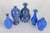 Per Liljegren, set of five miniature vases. Set of five hand-thrown miniature stoneware vases with elegant organic forms...