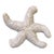 White Vintage Nautical Coastal Décor Woven Wicker Wall Hanging Star Fish For Sale - Image 8 of 8