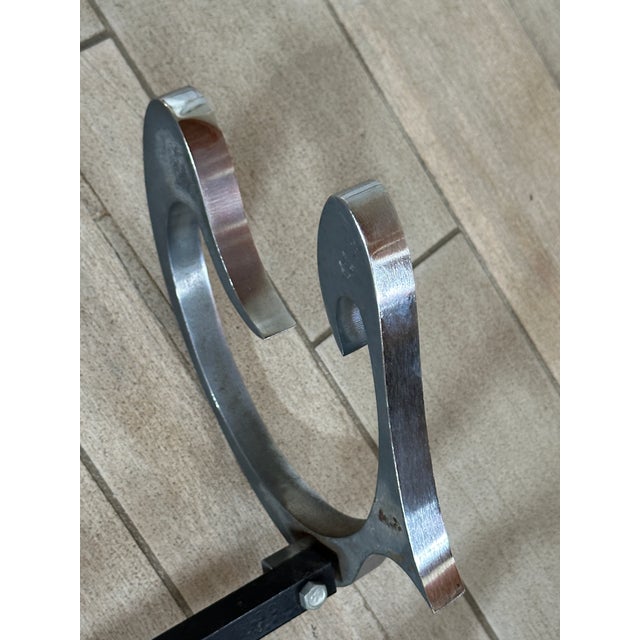 Andirons by Jean Paul Design, 1970, Set of 2 For Sale - Image 13 of 18
