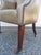 Antique English George LLL Leather Wingback Armchair For Sale - Image 16 of 18