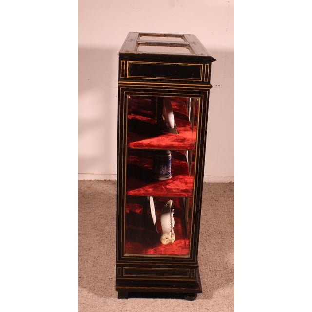 Napoleon III Collectors Display Case For Sale - Image 10 of 18