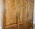 Vintage Louis XVI French Three Door Oak Carved Armoire For Sale - Image 6 of 13