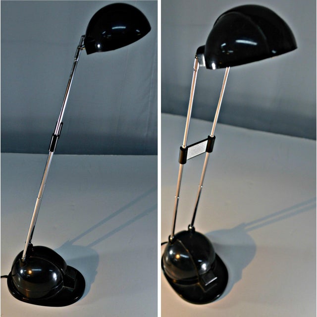 Telescopic 80s Bakelite Halogen Desk Lamp Chairish