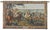 This tapestry depicts the capture of the town of Lille in August 1667 by the French army from the occupying Spaniards. The...