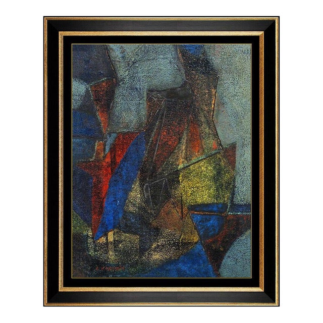 Mid 20th Century Composition of Shapes, Thomas Kapsalis For Sale