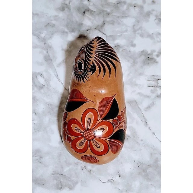 Vintage Tonala Pottery Lion Ca Figurine For Sale - Image 4 of 9