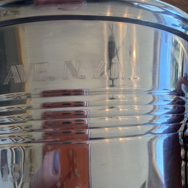 1970s Piper Heidsieck Champagne Bucket Marilyn Monroe NYC Hollywood 444 1st Ave Rare For Sale - Image 4 of 10