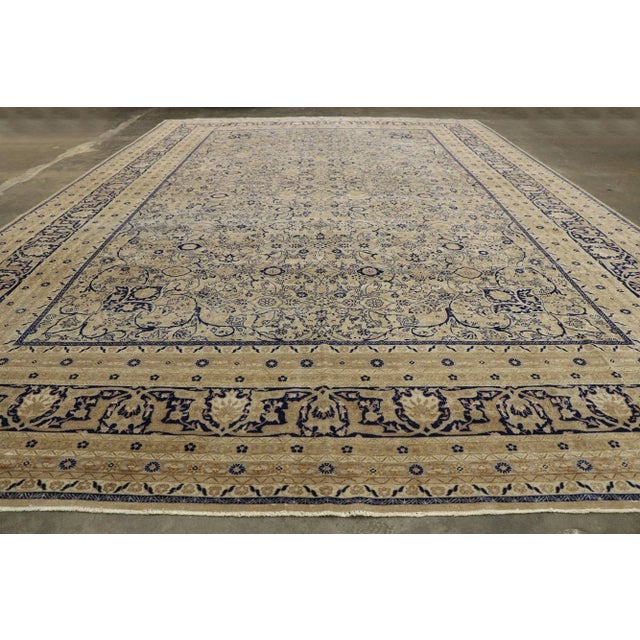 Textile Early 20th Century Antique Turkish Rug - 10'03 x 15'07 For Sale - Image 7 of 8