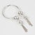 Contemporary Emmanuelle Khanh Paris Silvered Star and Chain Bracelet For Sale - Image 3 of 7