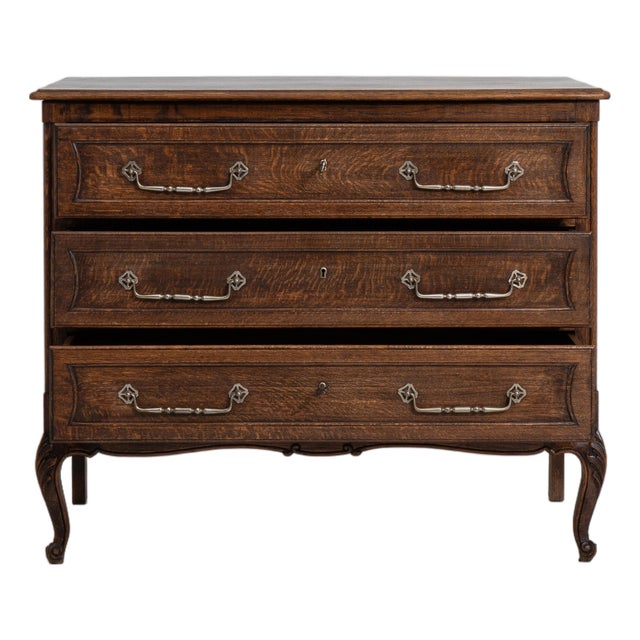 Mid 20th Century Louis XV Chest Of Drawers For Sale