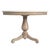 Spritely Home Accent Furniture Danielle 44 in. W Round Marble and Wood Pedestal Dining Table, Sandalwood Beige For Sale - Image 4 of 7
