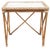 This unique side table will brighten any porch, bedroom, entry, or living space with its strong nautical / coastal vibe....