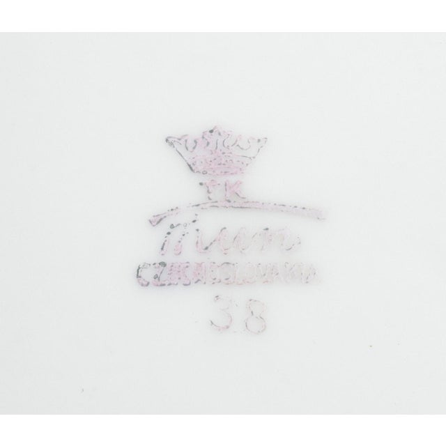 Late 20th Century Thun Bohemia Porcelain Dinner Service for 12 For Sale - Image 5 of 18