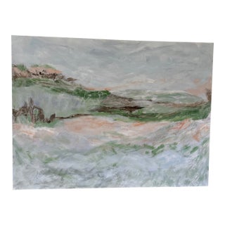 Original Abstract Landscape Painting on Large Canvas For Sale