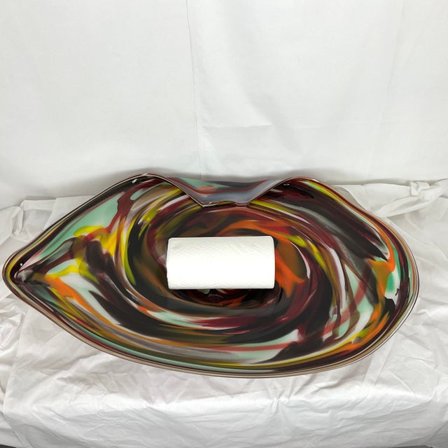 Monumental Murano Mid Century Art Glass For Sale - Image 12 of 16
