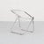 Original Plona chair, designed by Giancarlo Piretti for Castelli in the 1970s. The chair features a polished aluminium...