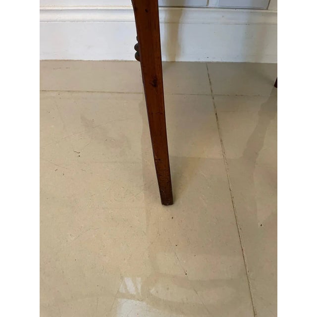 Set of Antique Victorian Mahogany Side Chairs For Sale - Image 13 of 14