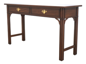 Henkel Harris Walnut 2 Drawer Console Table