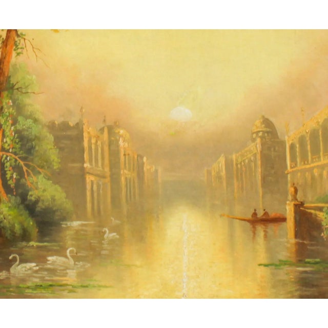 James Salt, Antique Venetian Scenes, 19th Century, Oil on Canvases, Framed, Set of 2 For Sale - Image 13 of 18