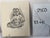 1940s Original Signed Graphite Illustration of Child Holding Puppy, 10 × 8.5 In. For Sale In Atlanta - Image 6 of 6