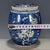 1950s 1950s Blue and White Porcelain Lidded Jar, Reserved Plum Branch Decoration For Sale - Image 5 of 9