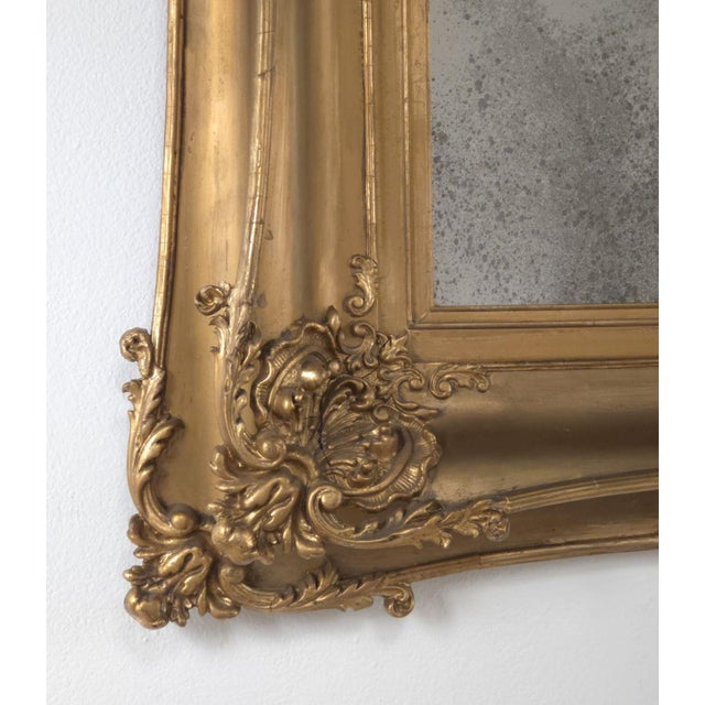 Victorian Victorian Giltwood Mirror, u.s.a., 19th Century For Sale - Image 3 of 10