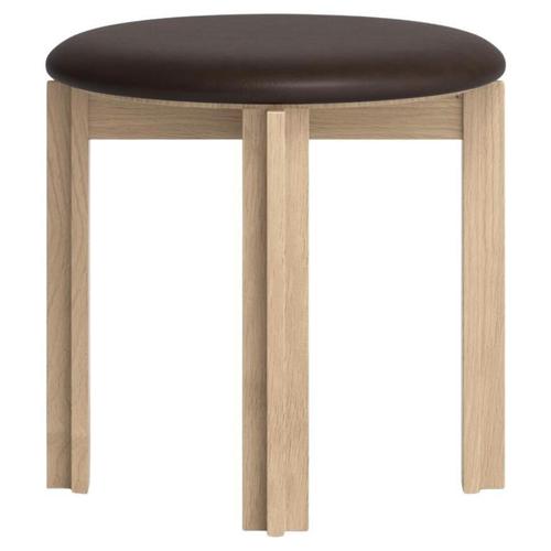 Wood Natural Oak Principal Stool by Bodil Kjaer for Grade For Sale - Image 7 of 7