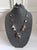 American Modern Bird Motif Sterling Silver Necklace and Earrings Set Graziella Laffi For Sale - Image 3 of 14