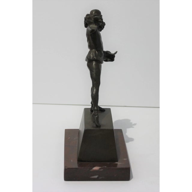 Harlequin Sculpture Art Deco 1920s For Sale In Miami - Image 6 of 12