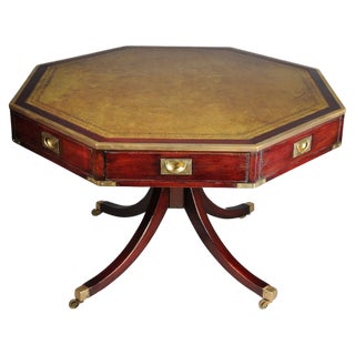 Octagonal English Coffee Table, 1900 For Sale