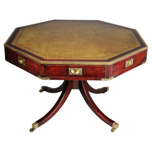 Octagonal English Coffee Table, 1900