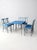 Mid-Century Dinette Set With Samsonite Folding Table and 6 Leg-O-Matic Chairs For Sale - Image 18 of 18