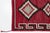 3x5 Contemporary Handmade Modern Navajo Style Crimson Wool Runner Rug For Sale In New York - Image 6 of 8