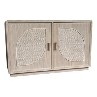 Split Reed Rattan Sideboard from Vivai Del Sud, 1960s For Sale