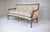 Louis XVI Style Sofa, Hand-Carved Walnut, Floral Tapestry, Usa, 1960s For Sale - Image 12 of 13