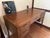 1950s Vintage 1950s Sligh Cross Country Oak Desk – Grand Rapids Chair Co. Mid-Century Modern For Sale - Image 5 of 5