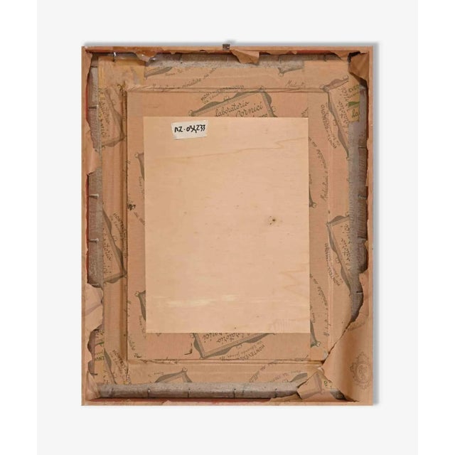 Modern After M. Utrillo, Walk Downtown, Offset and Lithograph, Mid 20th Century, Framed For Sale - Image 3 of 4