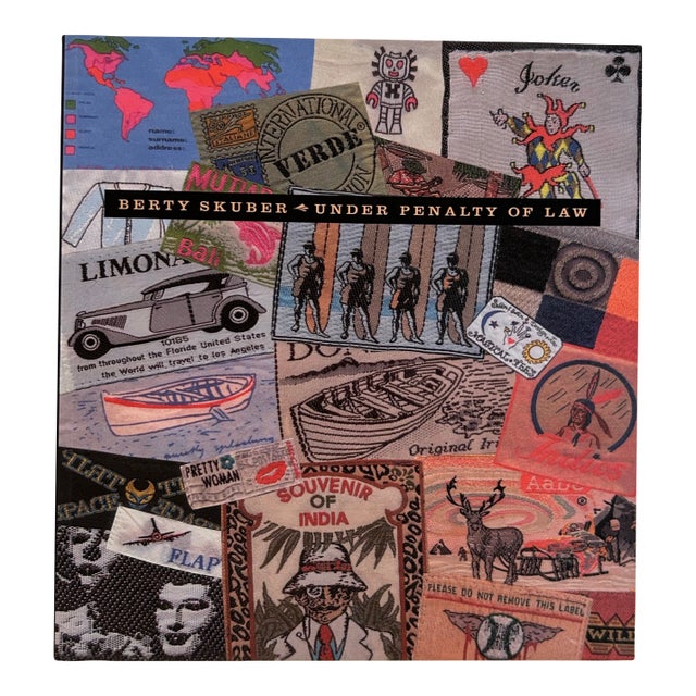 Art Exhibition Book-Berty Skuber-Under Penalty of Law, Venezia 2002 For Sale