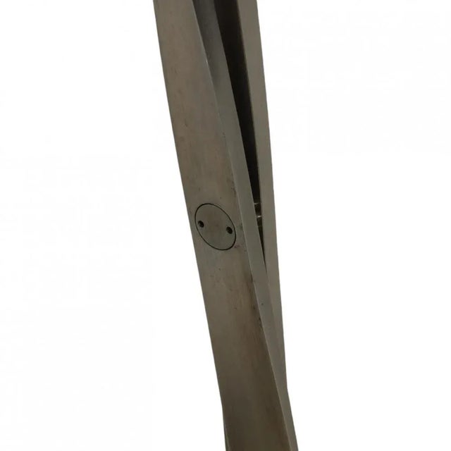 Pk-91 Stool in Brown Leather by Poul Kjærholm, 2000s For Sale - Image 4 of 7