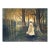 Matthew Paoletti "Untitled" Contemporary Surreal Abstract of a Woman Running Through a Forest, 2021 For Sale