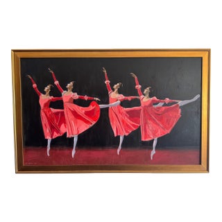 George T. Chakos Fine Art: "Pas D' Quatre" For Sale