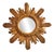 Mid-Century Modern Giltwood Sunburst Mirror, 1960s For Sale