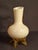 Antique Stevens & Williams Custard Uranium Glass Vase Applied Cherries Victorian C. 1880s For Sale - Image 11 of 18