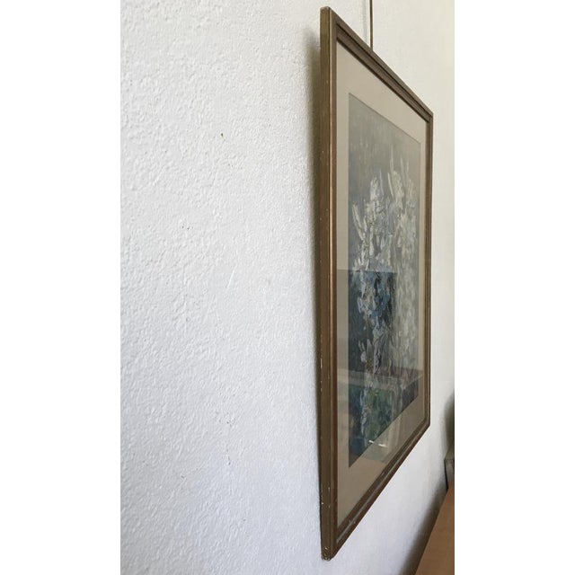 Louis-Claude Paviot, Fleurs en folie, Watercolor & Gouache on Paper, Framed For Sale - Image 6 of 8