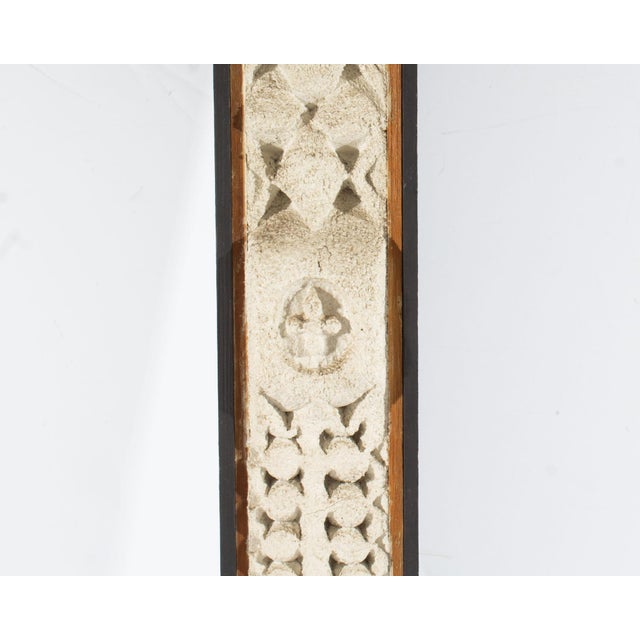 Mid 20th Century Sand Cast Resin Wall Sculpture by Blanche Albert For Sale - Image 5 of 6